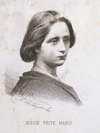Portræt af Jessie Jane Meriton White af Unknown artist