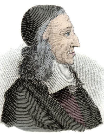 Portræt af Johan de Witt (Jean de Witt) (1625-1672) hollandsk politiker, økonom og matematiker Gravering fra det 19. århundrede. af Unknown artist