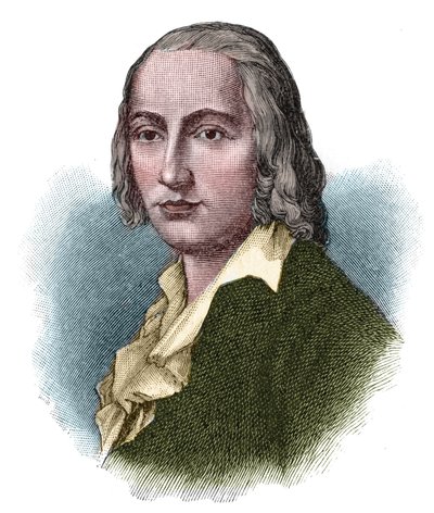 Portræt af Johann Christian Friedrich Holderlin (1770-1843), tysk digter og romantisk tænker. af Unknown artist