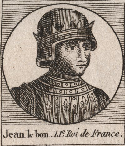 Portrait of John II the Gooddani af Unknown
