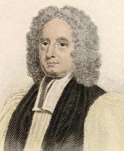 Portræt af John Potter (ca. 1674-1747), engelsk gejstlig og arkaisk af Cantorbery. Indgravering af det 19. århundrede. af Unknown artist