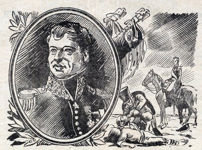 Portræt af Joseph Leopold Sigisbert Hugo, fransk general, far til Victor Hugo. Fra 1928. af Unknown Artist