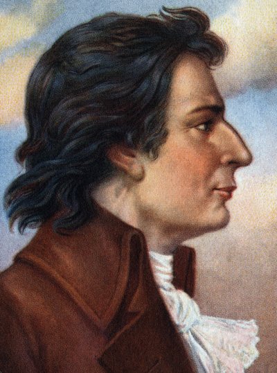 Portræt af Joseph de Montgolfier, opfinderen af varmluftsballonen. af Unknown Artist