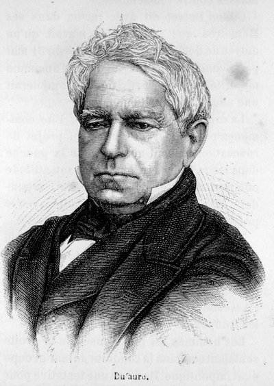 Portræt af Jules Armand (Jules-Armand) Dufaure, fransk advokat og politiker (1798-1881). af Unknown artist