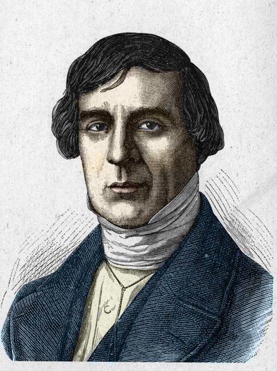 Portræt af Jules Barthélemy Saint - Hilaire Saint Hilaire (Saint Hilaire) (1805 - 1895), fransk lærd og politiker af Unknown artist