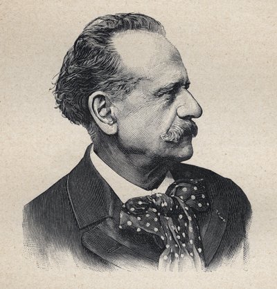 Portræt af Jules Valadon, fransk maler (1826-1900) af Unknown artist