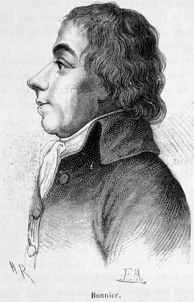Portræt af Louis Antoine Bonnier d