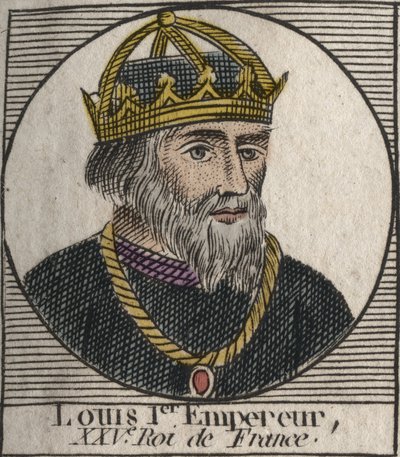 Portræt af Ludvig I den 