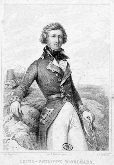 Portræt af Louis Philippe d