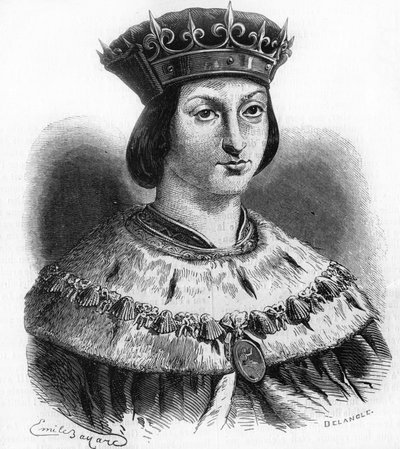 Portræt af Ludvig XII (1462-1515), konge af Frankrig. af Unknown artist