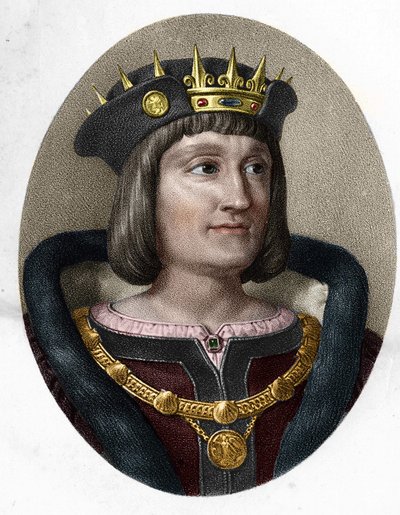 Portræt af Ludvig XII. Konge af Frankrig 1462-1515. af Unknown artist