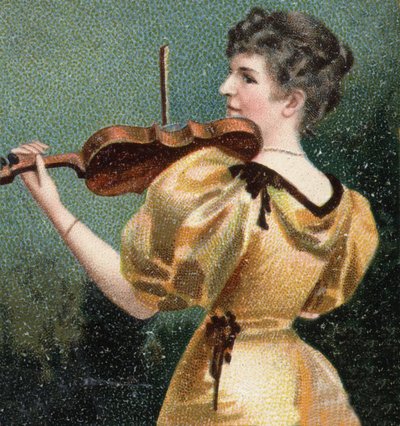 Portræt af Madame Norman-Neruda af Unknown artist