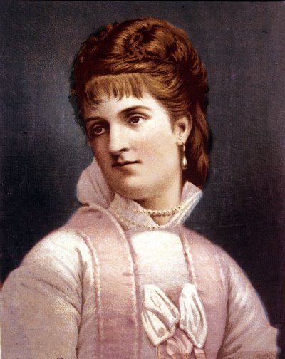 Portræt af Margarita af Savoyen Genes (Margherita af Savoyen af Unknown artist