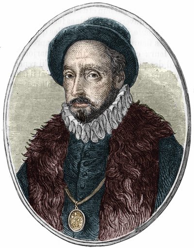 Portræt af Michel de Montaigne (1533-1592), fransk forfatter. af Unknown artist