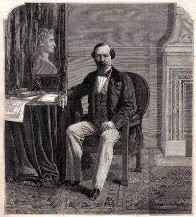 Portræt af Napoleon III (1808 - 1873) af Unknown artist