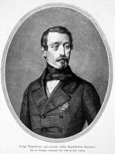 Portræt af Napoleon III af Unknown artist