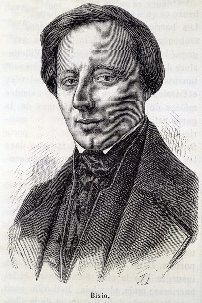 Portræt af Nino Bixio (1821-1873), italiensk militær og politiker. af Unknown artist