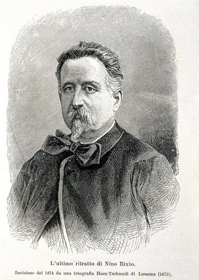 Portræt af Nino Bixio (1821-1873), italiensk politiker af Unknown artist