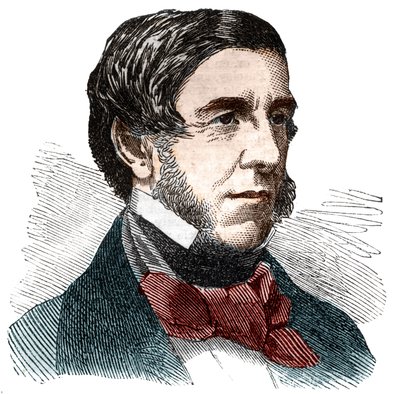 Portræt af Oliver Wendell Holmes (1809-1894), amerikansk forfatter, læge, essayist og digter. af Unknown artist