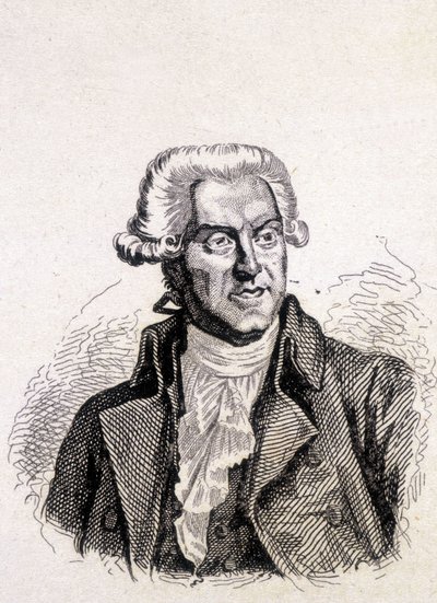 Portræt af Pasquale eller Pascal Paoli (1725 - 1807), Patriote Corsica. af Unknown artist