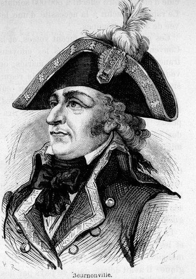 Portræt af Pierre Riel, greve derefter Marquis de Beurnonville, marechal af Frankrig (1752-1821). af Unknown artist