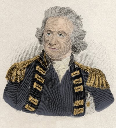 Portræt af Ralph Abercrombie (Abercromby) (1734-1801), skotsk general. af Unknown artist