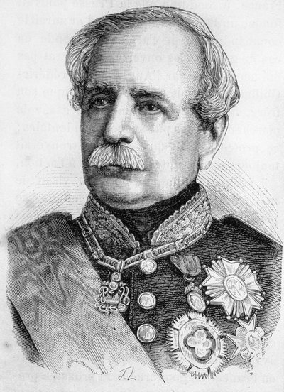 Portræt af Randon (1795 - 1871), marskal af Frankrig af Unknown artist