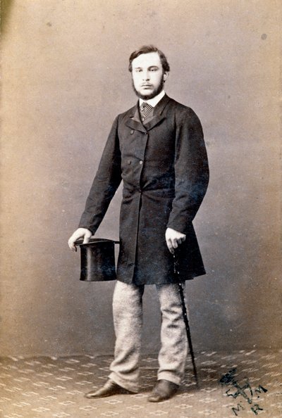 Portræt af Ricciotti Garibaldi (1847-1924), søn af den italienske patriot Giuseppe Garibaldi og hans første kone Anita af Unknown artist