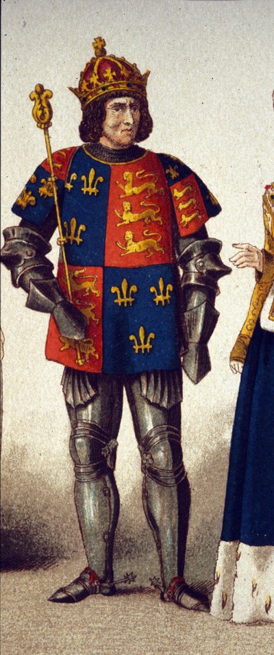Portræt af Richard III (1452 - 1485), konge af England. af Unknown artist