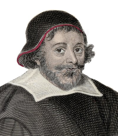 Portræt af Sir John Glanville den unge (1586-1661), engelsk advokat og politiker, repræsentant for parlamentets domstol i 1640. Indgravering af det 19. århundrede. af Unknown artist