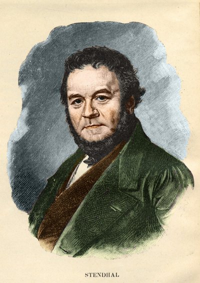 Portræt af Stendhal (Henry Beyle) (Grenoble af Unknown artist