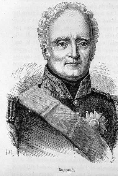 Portræt af Thomas Robert Bugeaud (1784 - 1849) af Unknown artist