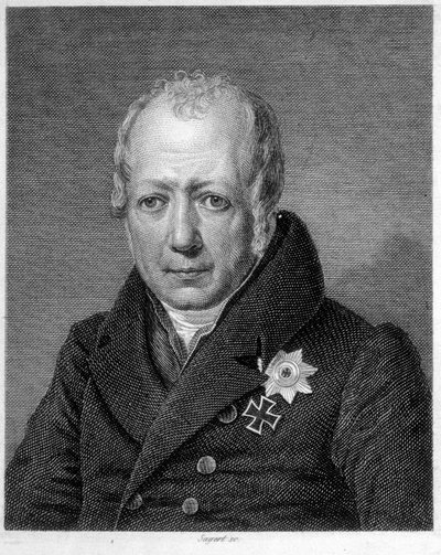 Portræt af Wilhelm von Humboldt (Guillaume de Humboldt af Unknown artist