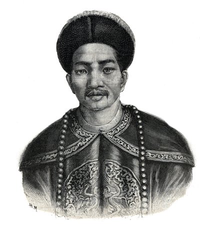 Portræt af kejseren af Japan, Mutsuhito (Meiji Tenno af Unknown artist