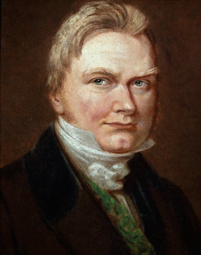 Portræt af den svenske kemiker Jons Jacob Berzelius (1779-1848) Anonymt maleri. 19. århundrede. Det Kongelige Svenske Videnskabsakademis bibliotek, Stockholm af Unknown artist