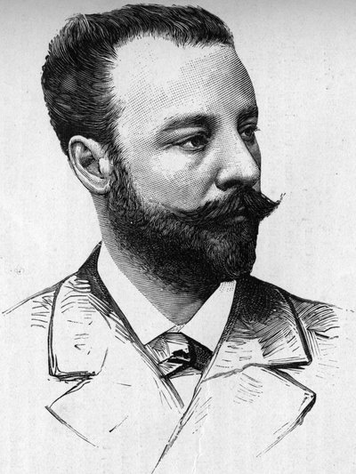 Portræt af forfatteren Albert Duruy, død i 1887. af Unknown artist