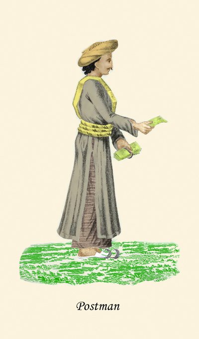 Postbud af Unknown Artist