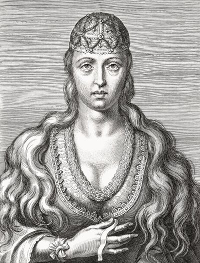 Prinsesse Joan af Portugal. Joana. Portræt. af Unknown artist