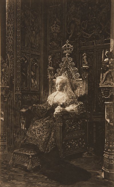 Dronning Victoria af Unknown Artist