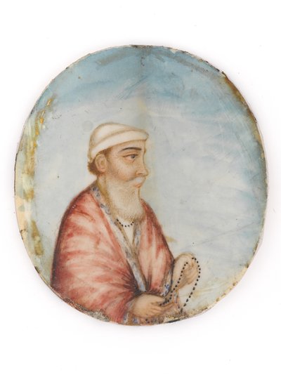 Raja Din Nath (1795-1857) af Unknown artist