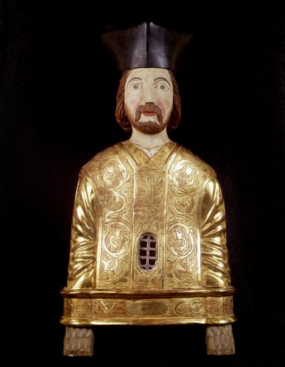 Relikviebuste af Saint Justin af Unknown artist