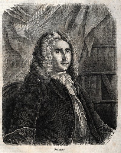 Rene Antoine Ferchault de Réaumur. Fransk fysiker og naturforsker 1683-1757 af Unknown artist