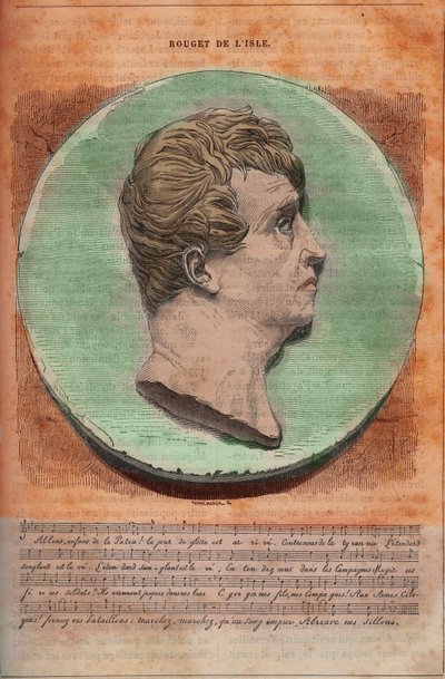 Repræsentation af Claude Joseph Rouget de l