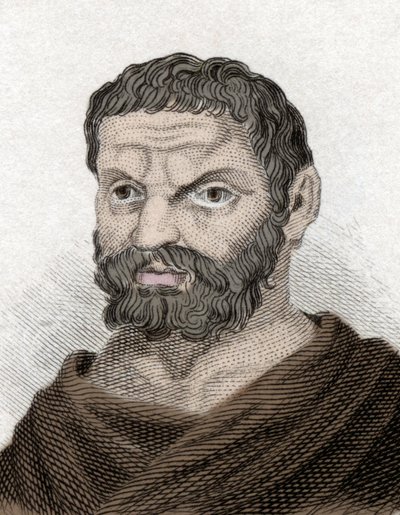 Repræsentation af Thales de Miletus af Unknown artist