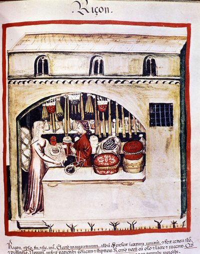 Rissælger - i Tacuinum Health af Unknown artist