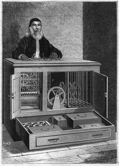 Robert-Houdins automat (Jean-Eugene Robert Houdin af Unknown artist