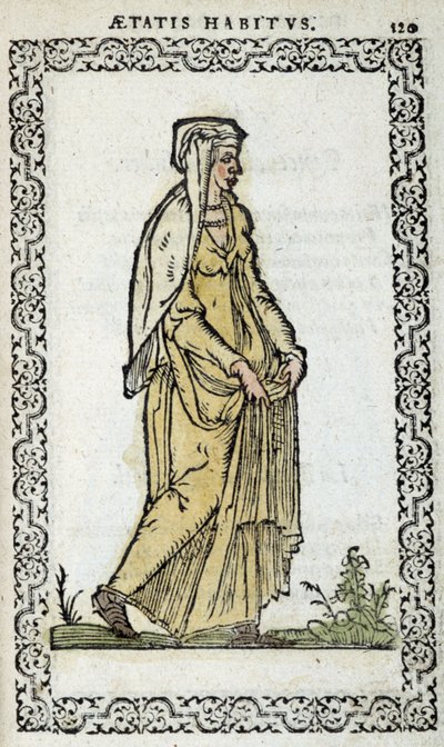 Roman Woman - i "" Habits et effigies"" af Jean Slupérino af Unknown artist