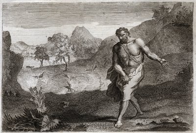 Royaumont Bible, Det Nye Testamente: Lignelsen om kloakken. af Unknown artist
