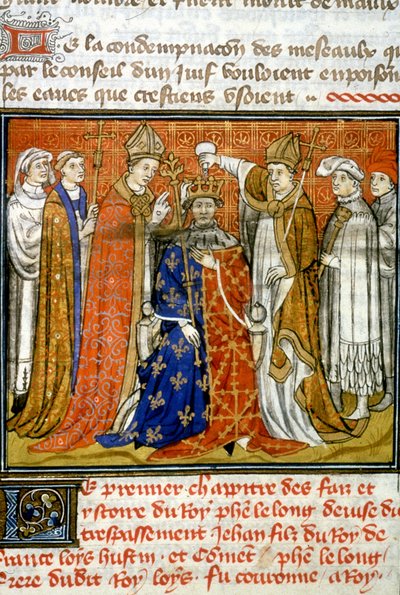 Helligdommen for Filip IV Bel af Unknown artist