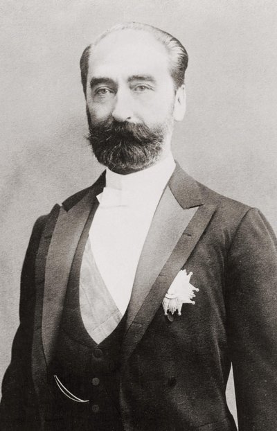 Sadi Carnot (1837-1894), præsident for Den Franske Republik i 1887. af Unknown artist